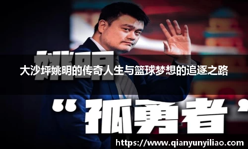 大沙坪姚明的传奇人生与篮球梦想的追逐之路