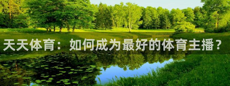 天天体育：如何成为最好的体育主播？