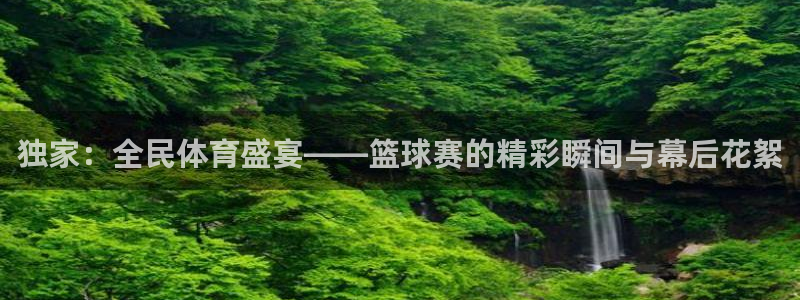 独家：全民体育盛宴——篮球赛的精彩瞬间与幕后花絮