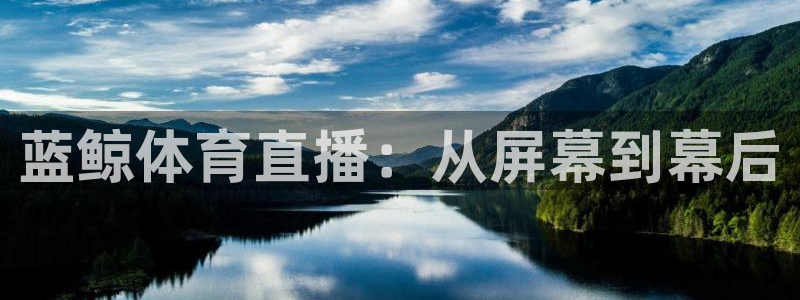 蓝鲸体育直播：从屏幕到幕后