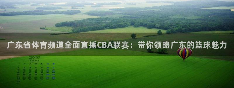 广东省体育频道全面直播CBA联赛：带你领略广东的篮球魅力