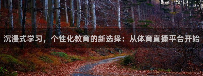 沉浸式学习，个性化教育的新选择：从体育直播平台开始