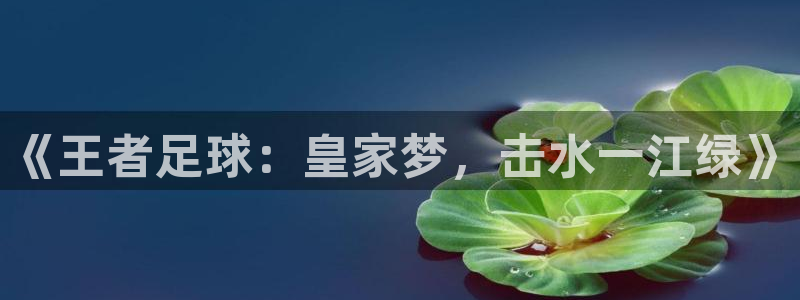 《王者足球：皇家梦，击水一江绿》