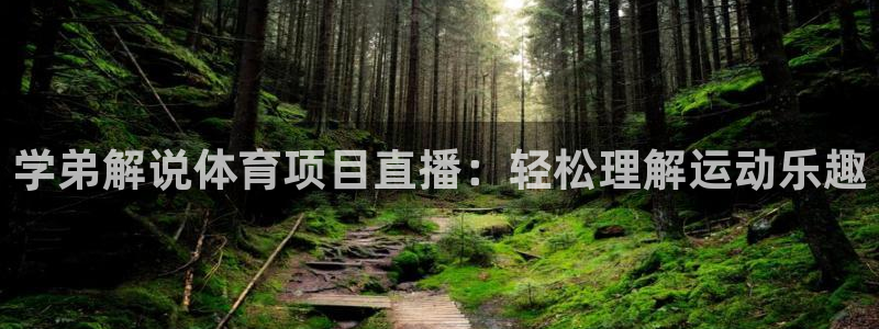 学弟解说体育项目直播：轻松理解运动乐趣